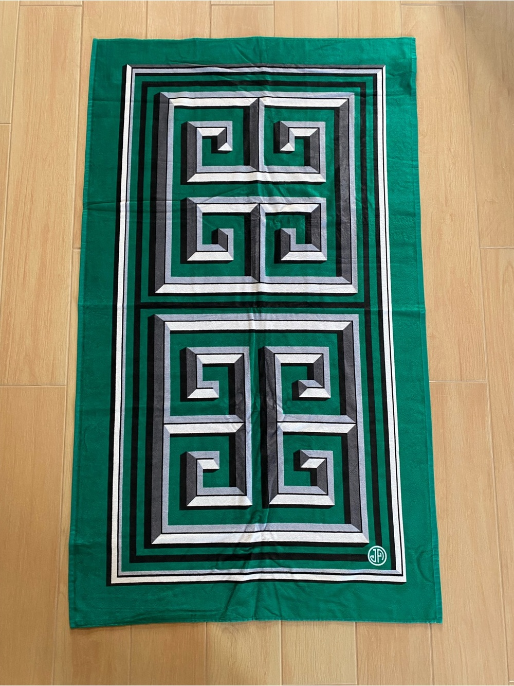 SET of 2 Jonathan Adler Geometric Beach Towels NWOT